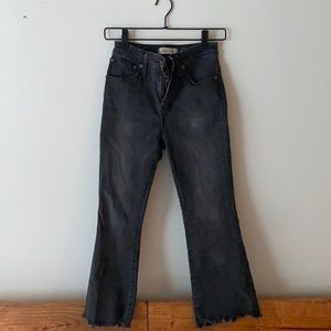 Madewell black jean size 26p. Curvy Cali-Demi Boot.